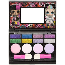 Load image into Gallery viewer, L.O.L Surprise! Townley Girl 30 Pcs Cosmetic Compact Set Includes Mirror, 14 Lip glosses, 8 Eye Shadow, 4 Blushes & 4 Brushes Safe & Non-Toxic Colorful Portable Foldable Makeup Beauty Kit for Girls