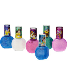 Load image into Gallery viewer, Townley Girl Disney Princess Belle 18 Pcs Non-Toxic Peel-Off Water-Based Natural Safe Quick Dry Nail Polish Kit| Birthday Gift Nail Paint Set for Girls, Glittery and Opaque Colors| Kids Ages 3+