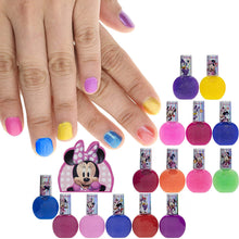 Load image into Gallery viewer, Disney Minnie Mouse - Townley Girl Non-Toxic Water Based Peel-Off Nail Polish Set with Glittery and Opaque Colors for Girl Kid Teen Ages 3+, Perfect for Parties, Sleepovers & Makeovers, 18 Pcs