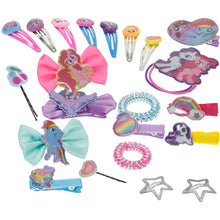 Load image into Gallery viewer, My Little Pony - Townley Girl Hair Accessories Kit|Gift Set for Kids Girls|Ages 3+ (22 Pcs) Including Hair Bow, Coils, Hair Clips, Hair Pins and More, for Parties, Sleepovers & Makeovers