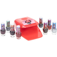 Load image into Gallery viewer, Disney Minnie Mouse - Townley Girl Plant-Based, Non-Toxic Peel-Off Water-Based Natural Safe Quick Dry Nail Polish Gift Kit Set for Kids Set With Nail Dryer, Batteries Not Included, Ages 3+