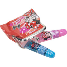 Load image into Gallery viewer, Disney Minnie Mouse – Townley Girl Plant Based 2 Pcs Flavoured Juicy Lip Gloss Tubes with Coin Purse Cosmetic Makeup Set for Kids and Girls, Ages 3+, Perfect for Parties, Sleepovers & Makeovers