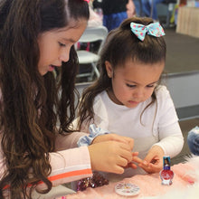 Load image into Gallery viewer, Barbie - Townley Girl Non-Toxic Peel-Off Quick Dry Nail Polish Activity Makeup Set for Girls, Ages 3+ includes 15 PK Nail Polish with Nail Gems Wheel and Nail File for Parties, Sleepovers and Makeovers