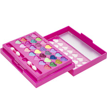 Load image into Gallery viewer, Disney Princess- Townley Girl Beauty Compact Set with Brushes, Eyeshadow Palette, 28 Shades, 6 Lip Gloss & 4 Blushes Makeup Set for Kids Girls, Ages 3+ perfect for Parties, Sleepovers and Makeovers