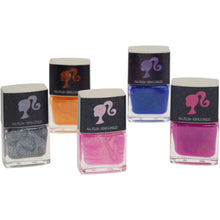 Load image into Gallery viewer, Barbie - Townley Girl 18 Pcs Non-Toxic Peel-Off Quick Dry Nail Polish Kit Makeup Set for Girls, Ages 3+ includes Nail Polish, Nail Gems Wheel & Nail File Perfect for Parties, Sleepovers & Makeovers
