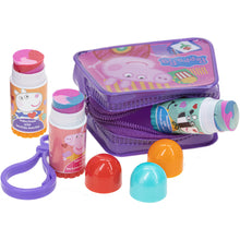 Load image into Gallery viewer, Peppa Pig – Townley Girl Plant-Based 3 Pcs Flavoured Swirl Lip Balm & Micro Keychain Bag Makeup Cosmetic Set for Kids and Girls, Ages 3+ Perfect for Parties, Sleepovers & Makeovers
