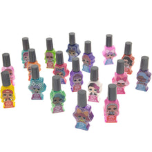 Load image into Gallery viewer, Townley Girl L.O.L Surprise Non-Toxic Peel-Off Nail Polish Set with Glittery, Shimmer & Opaque Colors including 1 Surprise Bottle for Girls Ages 5+ Perfect for Parties, Sleepovers & Makeovers, 18 Pcs