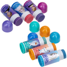Load image into Gallery viewer, Disney Frozen – Townley Girl Plant Based 6 Pcs Flavoured Lip Balm Makeup Cosmetic Set for Kids and Girls, Ages 3+, Perfect for Parties, Sleepovers & Makeovers