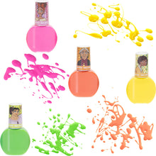 Load image into Gallery viewer, Disney Encanto – Townley Girl Non-Toxic Peel-off Glittery & Opaque Shimmery Nail Polish Set for Girls, Ages 3+ with Toe Spacer & Nail Stickers, Perfect for Parties, Sleepovers & Makeovers, 18 Pcs