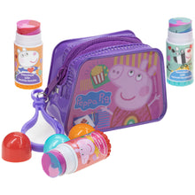 Load image into Gallery viewer, Peppa Pig – Townley Girl Plant-Based 3 Pcs Flavoured Swirl Lip Balm & Micro Keychain Bag Makeup Cosmetic Set for Kids and Girls, Ages 3+ Perfect for Parties, Sleepovers & Makeovers