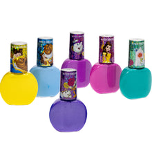 Load image into Gallery viewer, Townley Girl Disney Princess Belle 18 Pcs Non-Toxic Peel-Off Water-Based Natural Safe Quick Dry Nail Polish Kit| Birthday Gift Nail Paint Set for Girls, Glittery and Opaque Colors| Kids Ages 3+