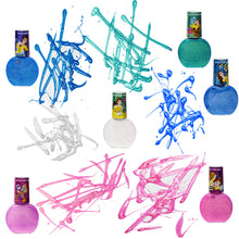 Load image into Gallery viewer, Townley Girl Disney Princess Belle 18 Pcs Non-Toxic Peel-Off Water-Based Natural Safe Quick Dry Nail Polish Kit| Birthday Gift Nail Paint Set for Girls, Glittery and Opaque Colors| Kids Ages 3+