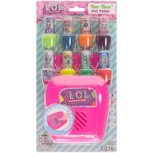 Load image into Gallery viewer, L.O.L Surprise! Townley Girl Plant-Based, Non-Toxic Peel-Off Water-Based Natural Safe Quick Dry Nail Polish Gift Kit Set for Kids Set With Nail Dryer, Batteries Not Included, Ages 5+