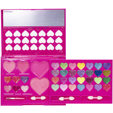 Load image into Gallery viewer, Disney Princess- Townley Girl Beauty Compact Set with Brushes, Eyeshadow Palette, 28 Shades, 6 Lip Gloss & 4 Blushes Makeup Set for Kids Girls, Ages 3+ perfect for Parties, Sleepovers and Makeovers