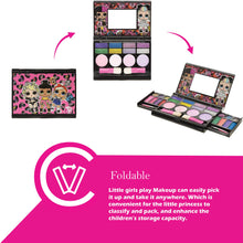 Load image into Gallery viewer, Townley Girl L.O.L. Surprise 30 Pcs Cosmetic Compact Set Includes Mirror, 14 Lip glosses, 8 Eye Shadow, 4 Blushes & 4 Brushes Safe & Non-Toxic Colorful Portable Foldable Makeup Beauty Kit for Girls