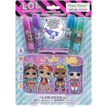 Load image into Gallery viewer, L.O.L Surprise! Townley Girl Plant-Based Flavoured 4 Pk All Over Roll-On Glitter with Tin Makeup Set for Kids and Girls, Ages 5+, Perfect for Parties, Sleepovers & Makeovers