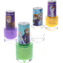 Load image into Gallery viewer, Disney Frozen - Townley Girl Non-Toxic Water Based Peel-Off Nail Polish Set with Glittery and Opaque Colors for Girls, Kids & Teens Ages 3+, Perfect for Parties, Sleepovers and Makeovers, 18 Pcs