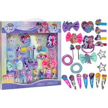 Load image into Gallery viewer, My Little Pony - Townley Girl Hair Accessories Kit|Gift Set for Kids Girls|Ages 3+ (22 Pcs) Including Hair Bow, Coils, Hair Clips, Hair Pins and More, for Parties, Sleepovers &amp; Makeovers
