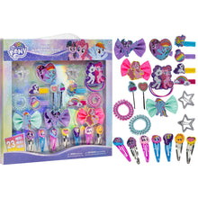 Load image into Gallery viewer, My Little Pony - Townley Girl Hair Accessories Kit|Gift Set for Kids Girls|Ages 3+ (22 Pcs) Including Hair Bow, Coils, Hair Clips, Hair Pins and More, for Parties, Sleepovers & Makeovers