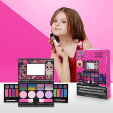 Load image into Gallery viewer, Townley Girl L.O.L. Surprise 30 Pcs Cosmetic Compact Set Includes Mirror, 14 Lip glosses, 8 Eye Shadow, 4 Blushes & 4 Brushes Safe & Non-Toxic Colorful Portable Foldable Makeup Beauty Kit for Girls