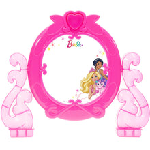 Load image into Gallery viewer, Barbie - Townley Girl Cosmetic Vanity Compact Makeup Set with Light & Built-in Music Includes Lip Gloss, Shimmer, Compact & Brushes for Kids Girls, Ages 3+ perfect for Parties, Sleepovers & Makeovers