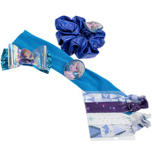 Load image into Gallery viewer, Disney Frozen - Townley Girl Hair Accessories Gift Bag, Ages 3+ with 8 Pieces Including Hair Ties, Scrunchie, Headband and More, for Parties, Sleepovers and Makeovers