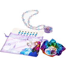 Load image into Gallery viewer, Disney Frozen – Townley Girl Plant Based Flavoured Lip Gloss Glamour Makeup Set for Kids and Girls, Ages 3+, Perfect for Parties, Sleepovers & Makeovers