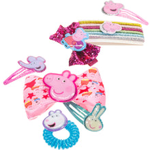 Load image into Gallery viewer, Peppa Pig - Townley Girl Backpack Cosmetic Makeup Gift Bag Set includes Hair Accessories and Printed PVC Back-pack for Kids Girls, Ages 3+ perfect for Parties, Sleepovers and Makeovers