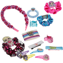 Load image into Gallery viewer, L.O.L Surprise! Townley Girl Hair Accessories Box|Gift Set for Kids Girls|Ages 3+ (23 Pcs) Including Hair Tie, Headband, Hair Clips, Scrunchie and More, for Parties, Sleepovers and Makeovers