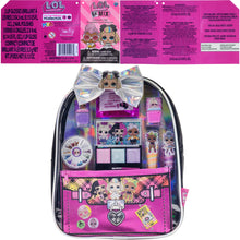 Load image into Gallery viewer, L.O.L Surprise! Townley Girl Backpack Beauty Cosmetic Make-up Set for Kids Teens & Girls, Perfect for Parties, Sleepovers and Makeovers Ages 5+, 11 CT