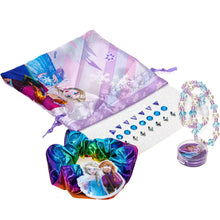 Load image into Gallery viewer, Disney Frozen – Townley Girl Plant Based Flavoured Lip Gloss Glamour Makeup Set for Kids and Girls, Ages 3+, Perfect for Parties, Sleepovers & Makeovers