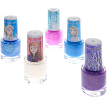 Load image into Gallery viewer, Disney Frozen - Townley Girl Non-Toxic Water Based Peel-Off Nail Polish Set with Glittery and Opaque Colors for Girls, Kids & Teens Ages 3+, Perfect for Parties, Sleepovers and Makeovers, 18 Pcs