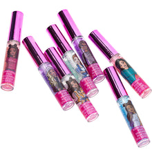 Load image into Gallery viewer, Barbie – Townley Girl Super Sparkly 7 Pieces Party Favor Lip Gloss Makeup Set for Girls Kids Toddlers, Perfect for Parties Sleepovers Makeovers Birthday Gift for Girls Above 3 Yrs (7 CT)
