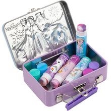 Load image into Gallery viewer, Townley Girl Disney Frozen Swirl Lip Balm for Girls, 4 Pack with Decorative Tin