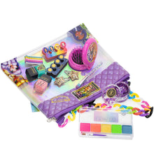 Load image into Gallery viewer, Rainbow High - Townley Girl 11 Pcs Makeup Filled Sling Bag with Peel- Off Nail Polish, Eyeshadow, Hair Accessories, Body Glitter & More| Party Favor Birthday Gift Makeup Kit for Kids & Girls| Ages 6+