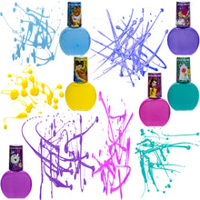 Load image into Gallery viewer, Townley Girl Disney Princess Belle 18 Pcs Non-Toxic Peel-Off Water-Based Natural Safe Quick Dry Nail Polish Kit| Birthday Gift Nail Paint Set for Girls, Glittery and Opaque Colors| Kids Ages 3+