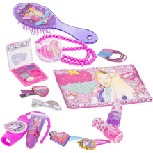 Load image into Gallery viewer, JoJo Siwa - Townley Girl Cosmetic Makeup Gift Box Set includes Lip Gloss, Nail Polish, Hair Accessories and more! for Kids Teen Girls, Ages 3+ perfect for Parties, Sleepovers and Makeovers