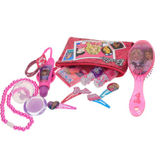 Load image into Gallery viewer, Barbie - Townley Girl 18 Pcs Cosmetic Makeup Gift Box Set includes Lip Gloss, Nail Polish, Eye Shadow, Hair Accessories and more! for Kids Girls, Ages 3+ perfect for Parties, Sleepovers and Makeovers