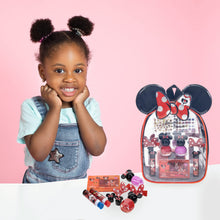Load image into Gallery viewer, Disney Minnie Mouse - Townley Girl Cosmetic Makeup Gift Bag Set includes Lip Gloss, Nail Polish & Hair Accessories for Kids Girls, Ages 3+ perfect for Parties, Sleepovers & Makeovers
