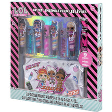 Load image into Gallery viewer, L.O.L Surprise! Townley Girl Makeup Set with 8 Flavored Lip Glosses for Girls with 1 Surprise Lip Gloss Color and Flavor, Ages 5+