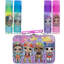 Load image into Gallery viewer, L.O.L Surprise! Townley Girl Plant-Based Flavoured 4 Pk All Over Roll-On Glitter with Tin Makeup Set for Kids and Girls, Ages 5+, Perfect for Parties, Sleepovers & Makeovers