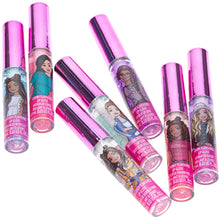 Load image into Gallery viewer, Barbie – Townley Girl Super Sparkly 7 Pieces Party Favor Lip Gloss Makeup Set for Girls Kids Toddlers, Perfect for Parties Sleepovers Makeovers Birthday Gift for Girls Above 3 Yrs (7 CT)