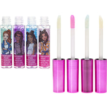 Load image into Gallery viewer, Barbie – Townley Girl Super Sparkly 7 Pieces Party Favor Lip Gloss Makeup Set for Girls Kids Toddlers, Perfect for Parties Sleepovers Makeovers Birthday Gift for Girls Above 3 Yrs (7 CT)
