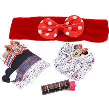 Load image into Gallery viewer, Disney Minnie Mouse - Townley Girl Hair Accessories Gift Bag, Ages 3+ With 10 Pieces Including Hair Ties, Scrunchie, Headband and More, for Parties, Sleepovers and Makeovers