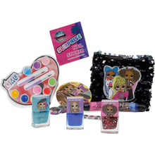 Load image into Gallery viewer, L.O.L Surprise! Townley Girl Cosmetic Activity Box Set for Girls, Ages 3+ Makeup Salon Toy Kit Including Brush, Snap Clips, Nail File, Nail Polish, Lip Gloss and more, for Parties, Sleepovers and Makeovers