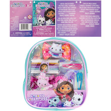 Load image into Gallery viewer, Gabby’s Dollhouse - Townley Girl Backpack Cosmetic Makeup Gift Bag Set includes Hair Accessories and Printed PVC Back-pack for Kids Girls, Ages 3+ perfect for Parties, Sleepovers and Makeovers