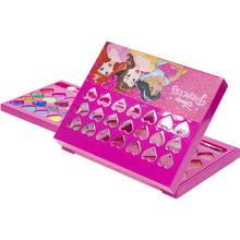 Load image into Gallery viewer, Disney Princess- Townley Girl Beauty Compact Set with Brushes, Eyeshadow Palette, 28 Shades, 6 Lip Gloss & 4 Blushes Makeup Set for Kids Girls, Ages 3+ perfect for Parties, Sleepovers and Makeovers