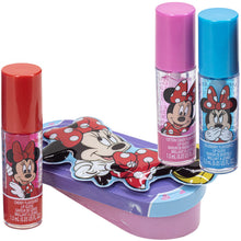 Load image into Gallery viewer, Disney Minnie Mouse – Townley Girl Plant Based 3 Pcs Flavoured Lip Gloss with Tin Cosmetic Makeup Set for Kids and Girls, Ages 3+, Perfect for Parties, Sleepovers & Makeovers