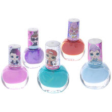 Load image into Gallery viewer, L.O.L Surprise! Townley Girl Non-Toxic Peel-Off Nail Polish Set for Girls, Glittery and Opaque Colors, Ages 5+ (18 Pcs), for Parties, Sleepovers and Makeovers