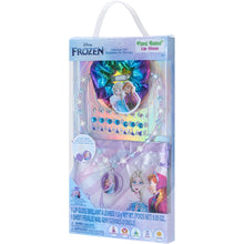 Load image into Gallery viewer, Disney Frozen – Townley Girl Plant Based Flavoured Lip Gloss Glamour Makeup Set for Kids and Girls, Ages 3+, Perfect for Parties, Sleepovers & Makeovers
